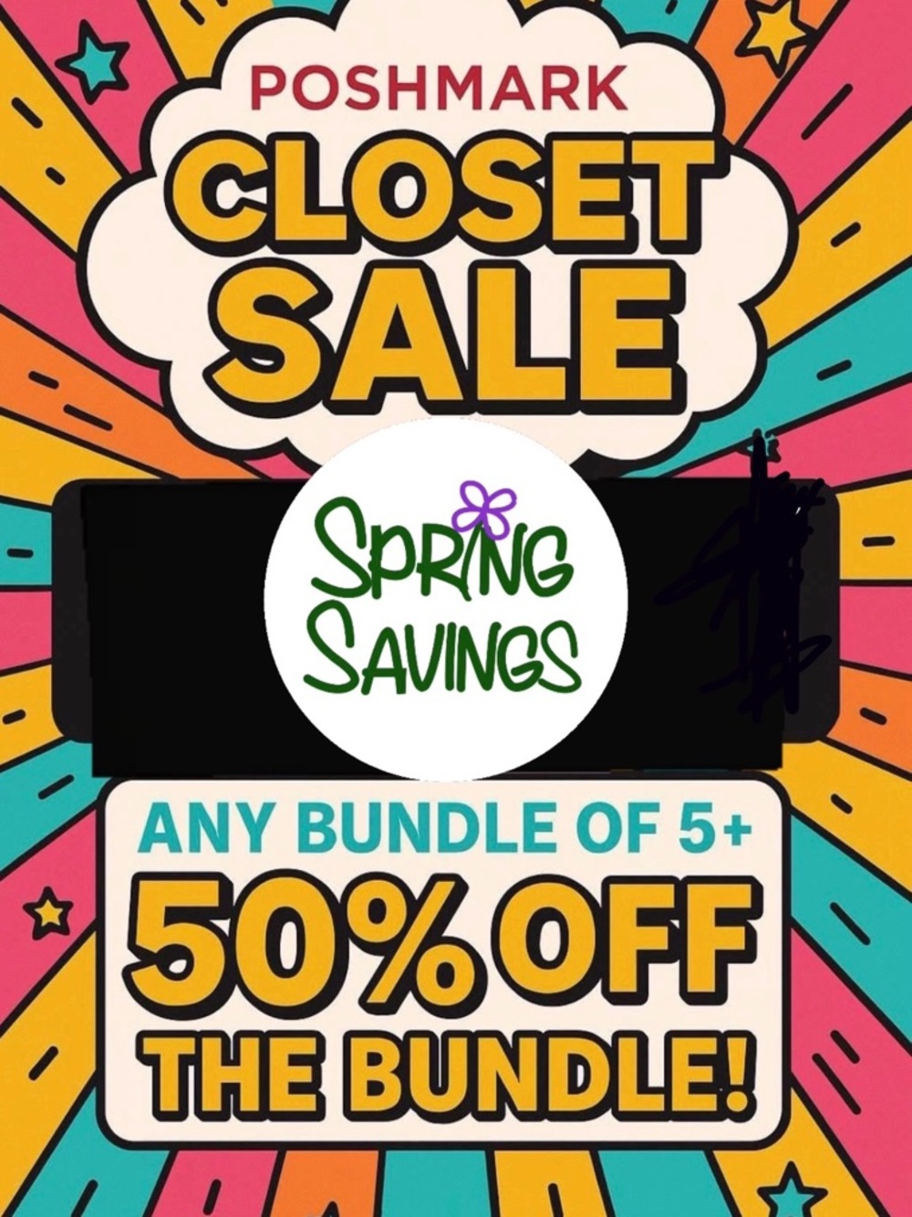 Poshmark Closet Sale - Spring Savings 50% Off Bundle